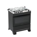 Ver imagem 2 de Fogão 5 Bocas Atlas Mônaco Top Automático Mesa Inox Bivolt