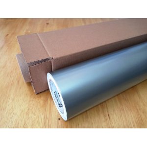 Adesivo Vinil Vidro Móveis Geladeira prata 1m x 61cm