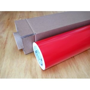 Adesivo Vinil Vidro Móveis Geladeira vermelho vivo 1m x 61cm