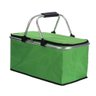 Cesta Térmica Dobrável Retrátil Piquenique Camping Passeio 20 litros Verde Mundo Thata - 3