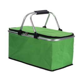 Cesta Térmica Dobrável Retrátil Piquenique Camping Passeio 20 litros Verde Mundo Thata - 3 Cesta Térmica Dobrável Retrátil Piquenique Camping Passeio 20 litros Verde Mundo Thata - 3