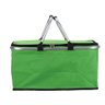 Cesta Térmica Dobrável Retrátil Piquenique Camping Passeio 20 litros Verde Mundo Thata - 1