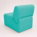 Ver imagem 3 de Kit 2 Poltronas Decorativas Zoe Orgânicas Modernas Minimalistas Sala Recepção Luxo Suede
