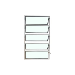 Vitro Basculante 100 X 40 Alumínio Branco