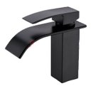 Ver imagem 6 de Torneira Lavatorio Black Misturador Monocomando Cascata Baixa Banheiro 103-04 Preto Luuk Young