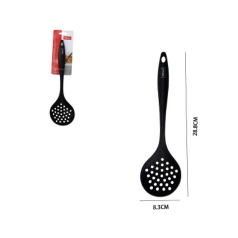 Escumadeira de Silicone - Preta