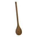 Ver mais imagens de Kit 6 Espumadeiras de Pau 40 Cm Madeira Artesanal Teixeira:marrom-claro