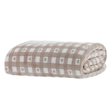 Cobertor/manta Casal Blanket Vintage Paixão Kacyumara