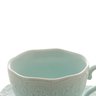 4 Xícaras para Café Wolff Butterfly de Porcelana Azul 120ml - 3
