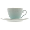 4 Xícaras para Café Wolff Butterfly de Porcelana Azul 120ml - 2