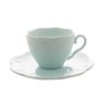 4 Xícaras para Café Wolff Butterfly de Porcelana Azul 120ml - 1