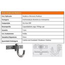 Ver imagem 3 de Kit Gancho de Rede Armador Aço Inox 304 Completo