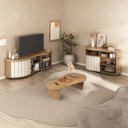 Ver imagem 1 de Conjunto Sala de Estar: Buffet + Rack + Mesa de Centro