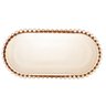 Travessa Cristal OVAL Pearl AMBAR 24X12X2CM WOLF 28408 - 2