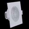 Kit 40 Spot LED Quadrado Embutir 5W 4000K Bn Direcionável - 2