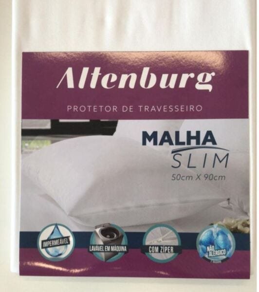Protetor de Travesseiro Protect Malha Slim 50x90 Altenburg - 2