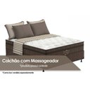 Ver imagem 1 de Colchão Casal Probel Espuma D33 Magnético c/Vibro Massagem Pró Magnífico Foam Terapêutico c/
