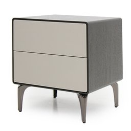 Mesa de Cabeceira Inteligente - Ct-19 com Carregador por Indução e Luz Noturna Mmj-imp Volcan/vainil - 3