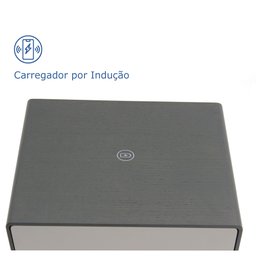 Mesa de Cabeceira Inteligente - Ct-19 com Carregador por Indução e Luz Noturna Mmj-imp Volcan/vainil - 6