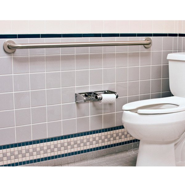 Barra de Apoio Inox 80 cm De Parede para Banheiro Idoso - 1