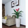 Bromélia Realista Decoração + Vaso Decorativo - 4