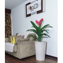 Ver imagem 4 de Bromélia Realista Decoração + Vaso Decorativo