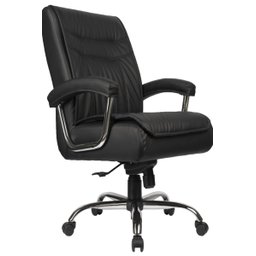 Cadeira Diretor para Escritório com Mola Ensacada Preto - 1