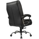 Ver imagem 4 de Cadeira Diretor para Escritório com Mola Ensacada Preto