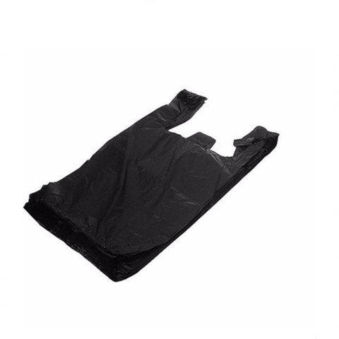 Sacola Reciclada Preta Pc C/4kg Tamanho:70x90