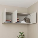 Ver imagem 5 de Módulo Ponte Casal para Guarda Roupa 100% Mdf 3 Portas Orion Cabecasa Madeiraoriginals