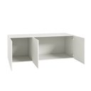 Ver imagem 6 de Módulo Planejado Ponte Casal para Guarda Roupa 100% MDF 3 Portas Orion CabeCasa MadeiraOriginals Bege/Aveia