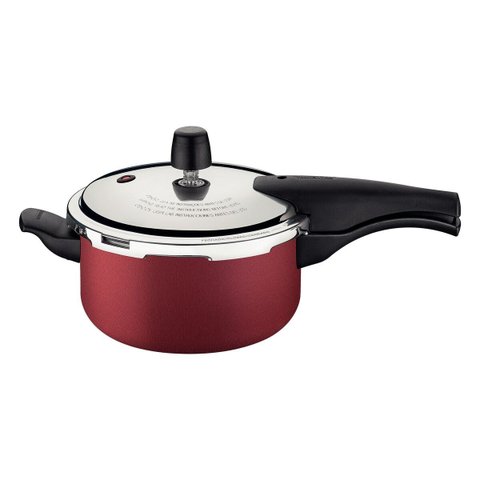 Panela de Pressão Tramontina Vancouver 3 L 20 Cm Vermelho em Alumínio Antiaderente Starflon Max