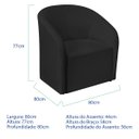 Ver imagem 5 de Kit Sofá Curvo França 220cm L.e e Poltrona Luiza Max Conforto, Elegância e Design Moderno Bouclé
