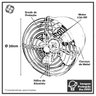 Exaustores Axiais 25 cm Qualitas EQ250 M4 (Monofásico de Alta Rotação 1.700 RPM) - 3