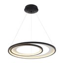Ver imagem 2 de Lustre Pendente Nordecor Zahal 2506 Preto Led Bivolt
