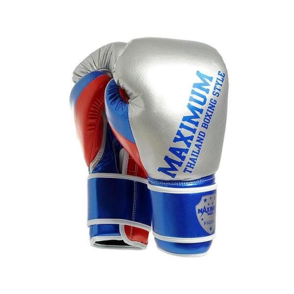 Luva Couro Profissional Metalizada - Tam 14 Oz Maximum - 1