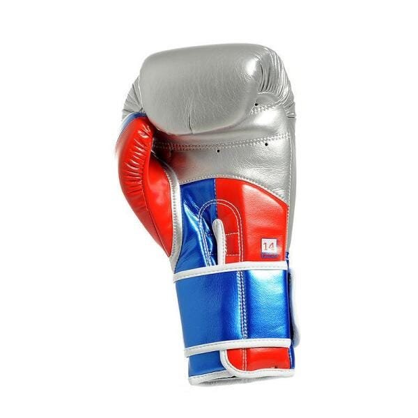 Luva Couro Profissional Metalizada - Tam 14 Oz Maximum - 3
