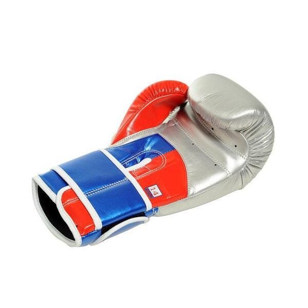 Luva Couro Profissional Metalizada - Tam 14 Oz Maximum - 2