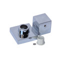 Ver imagem 5 de Acabamento Quadrado Registro Padrão Deca Volante Abs Cromado