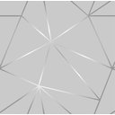 Ver imagem 2 de Papel de Parede Adesivo Zara Cinza e Prata - 3,3m