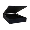 Ver imagem 1 de Box Baú Casal Corino Preto (138x188x35)