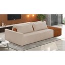 Ver imagem 2 de Sofá Ilha 2 Lugares Living 272cm Modulado para Sala Lary Bouclê Creme K01 - D'Rossi