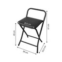 Ver imagem 4 de Banco Banqueta Baixa Dobrável