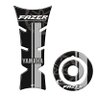 Adesivo Protetor Tanque E Bocal Moto Yamaha Fazer 250 Teu Adesivo Resinado - 2