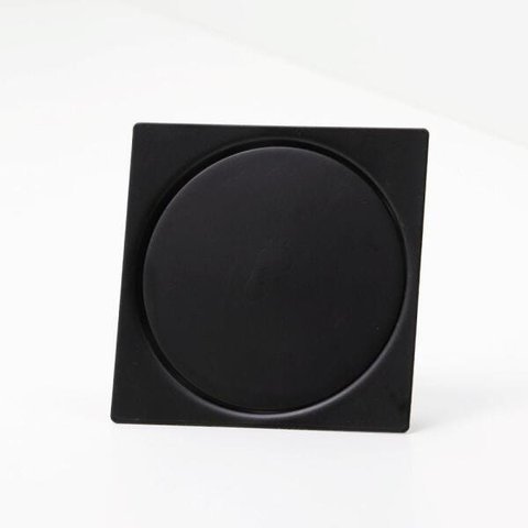 Ralo Para Banheiro 10x10 Click Preto Fosco Inteligente