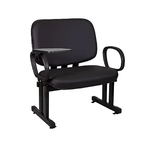 Cadeira Universitaria Obeso Plus Size Fixa Prancheta 250kg