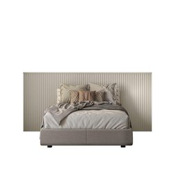Cabeceira Casal Queen Laranjeiras 240cm Cor Off White Linea Brasil - 2
