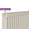 Cabeceira Casal Queen Laranjeiras 240cm Cor Off White Linea Brasil - 8