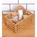 Ver imagem 7 de CESTO ORGANIZADOR VAZADO EM BAMBU NATURAL:Bambu