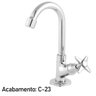 Torneira para Lavatório Bica Móvel 1195 com Arejador Acabemento C-23 Medida 1/2 D Metais Sanitários - 4